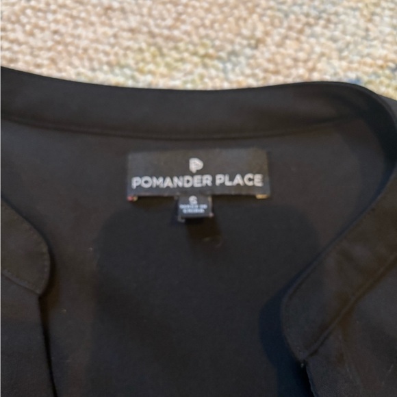 Pomander Place Classic Black Blouse - Picture 2 of 2